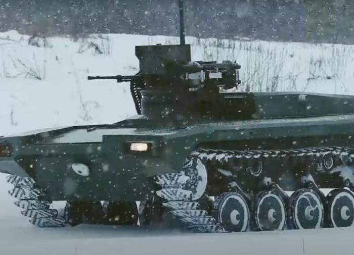 Το ρωσικό ρομποτικό όχημα μπορεί να καταστρέψει εύκολα τα άρματα μάχης Leopard και Abrams