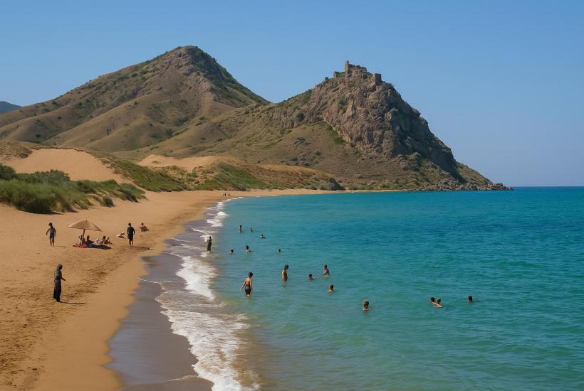 Caspian Sea Water Levels Drop to Record Lows Amid Natural Climate Shifts