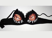 Unique art collection depicts history on bras