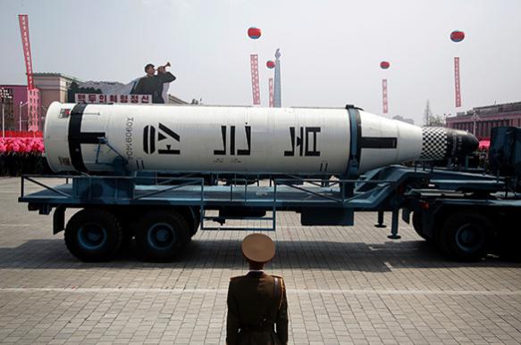 North Korea aims missiles at US