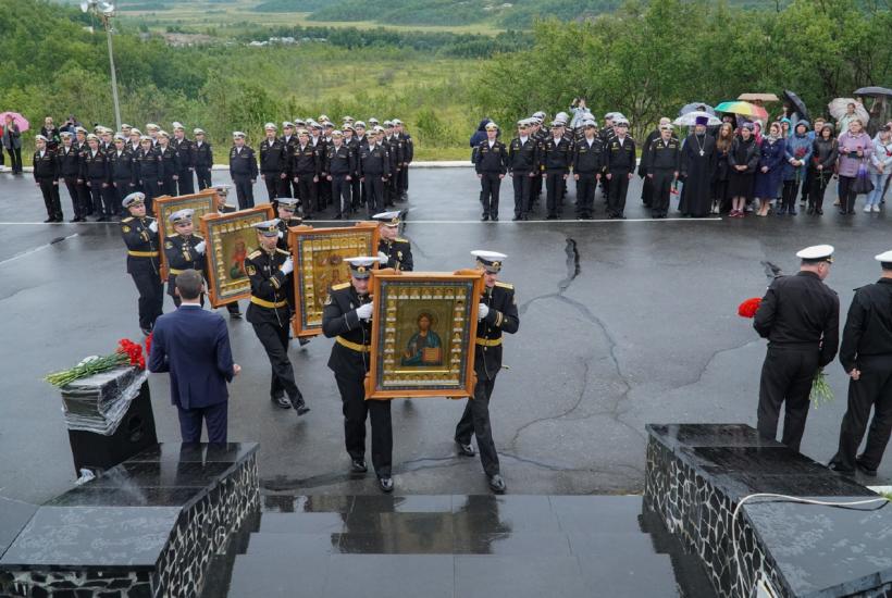 Kursk submarine disaster 2023 memorial ceremony 01
