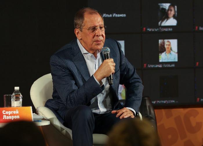 Russian FM Lavrov speaks about Russia's peace efforts in Ukraine