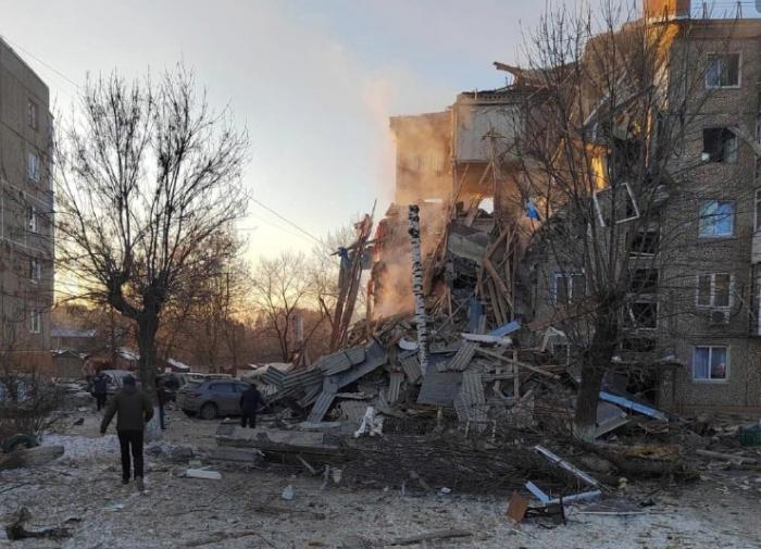 Household gas explosion near Tula: Residential building collapses, four killed