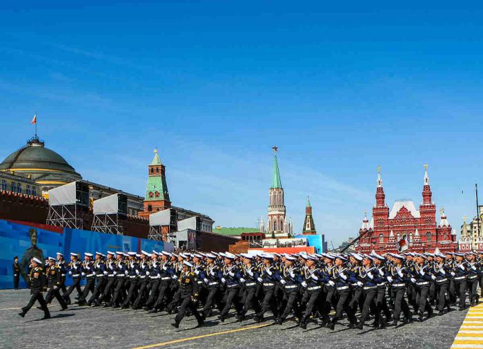 Putin does not announce full troop mobilisation during parade speech