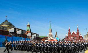 Putin does not announce full troop mobilisation during parade speech
