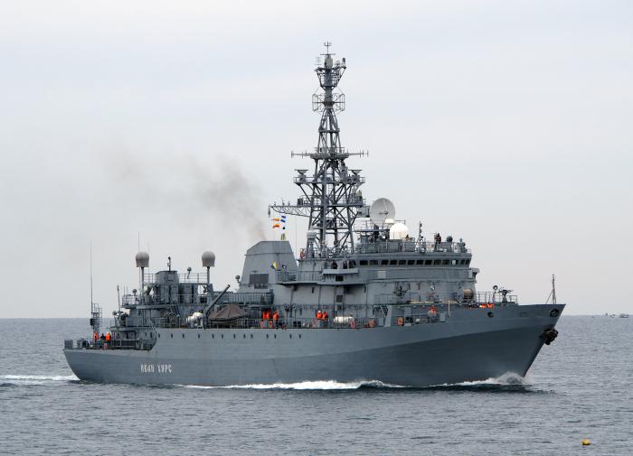 Ivan Khurs ships arrives in Bay of Sevastopol after drone attack