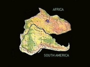 Pangea: "Africa and South America were one continent in the form of dinosaur head"