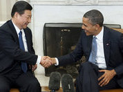 Obama meeting Jinping