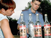 Russians drink 215 million decaliters of vodka a year, 40% of it is illegal