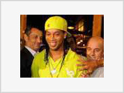 Ronaldinho joins Kaka and Alexandre Pato in all-Brazilian attack