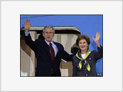 Bush visits the Czech Republic to criticize Vladimir Putin