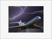 Lightning strikes jetliner with 40 passengers on board