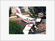 Small plane crashes into California homes