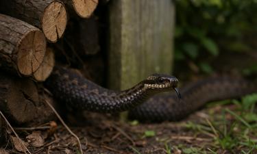Unseasonably Warm November Keeps Snakes Active Across Moscow Region
