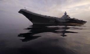 Russian aircraft carrier Admiral Kuznetsov returns home
