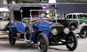 Russian Emperor's blue convertible Rolls-Royce available online