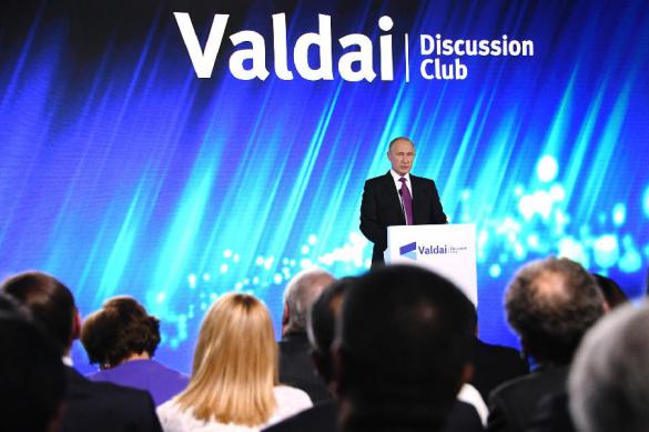Putin speaks about Russia, Ukraine and the world at Valdai Forum in Sochi