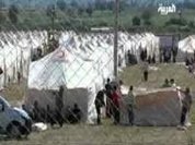 Turkey installs camp near the Syrian border