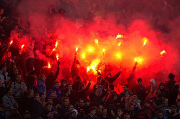 Russian football fans go to Ukraine to defend Donbas
