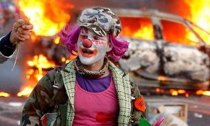 Russians warned of British killer clowns