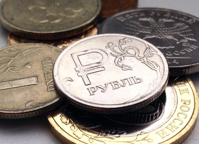 Russian ruble rises in value