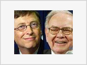 Gates and Buffett Seek 'Fathers of All Nations' Title