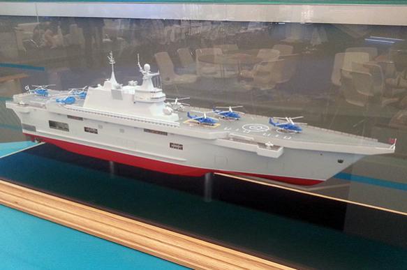 Russia has developed its own helicopter carrier instead of French Mistrals