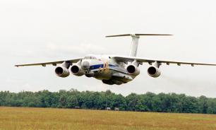 Il-76 crashed due to sudden collision with the ground