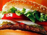 High-calorie American burgers escape from Crimea