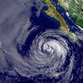 Two Category 4 hurricanes swirl in Atlantic Ocean