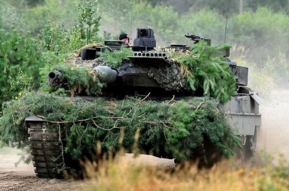 German tanks scare off Russia from Lithuania
