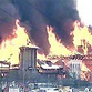 Immense fire burns largest souvenir and arts fair in Moscow