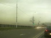 Sky above Moscow turns anomalously green for two weeks