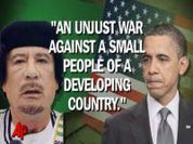 Qaddafi's Libya is not Obama's Libya