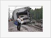Russian train derailment caused by terrorist attack