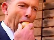 Raw onions for Australian Prime Minister Tony Abbott