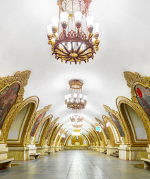 Underground palaces of Moscow Metro