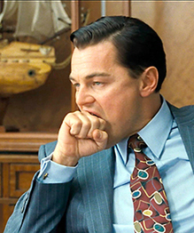 Leonardo DiCaprio in 'The Wolf Of Wall Street'