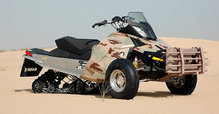 SAND-X fastest tracked all terrain Vehicle