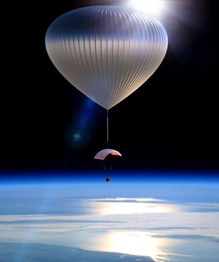 In 2016, tourists will fly to space on balloons