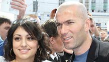 Football legend Zinedine Zidane in Moscow