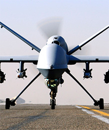 Drones in modern air force