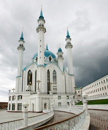 The main Juma Mosque of Tatarstan and Kazan